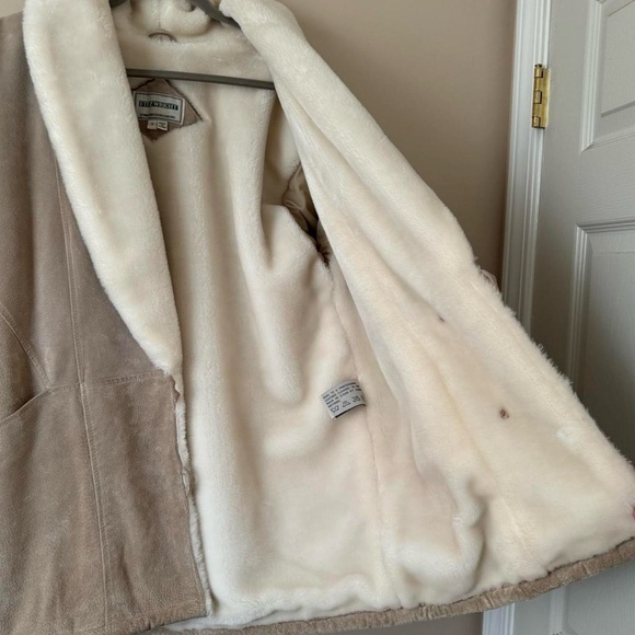 Vintage Suede + Faux Shearling Jacket - Picture 3 of 8